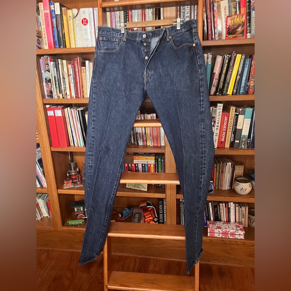 Levi’s Button-Fly 501 Jeans, 38/36